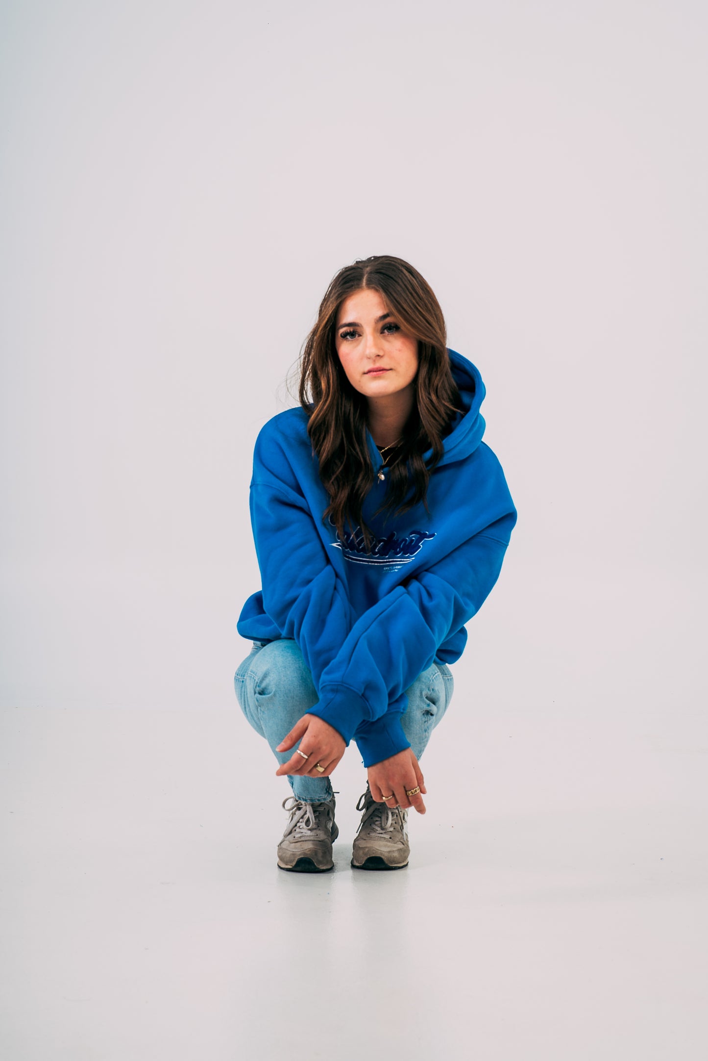 Le hoodie parfaitement imparfait - Bleu