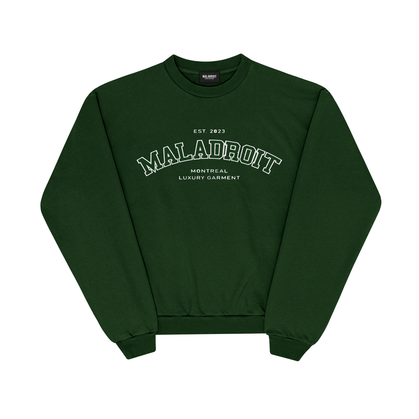 The collegial Sweater - Green