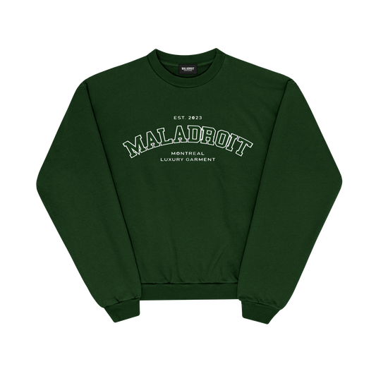 The collegial Sweater - Green