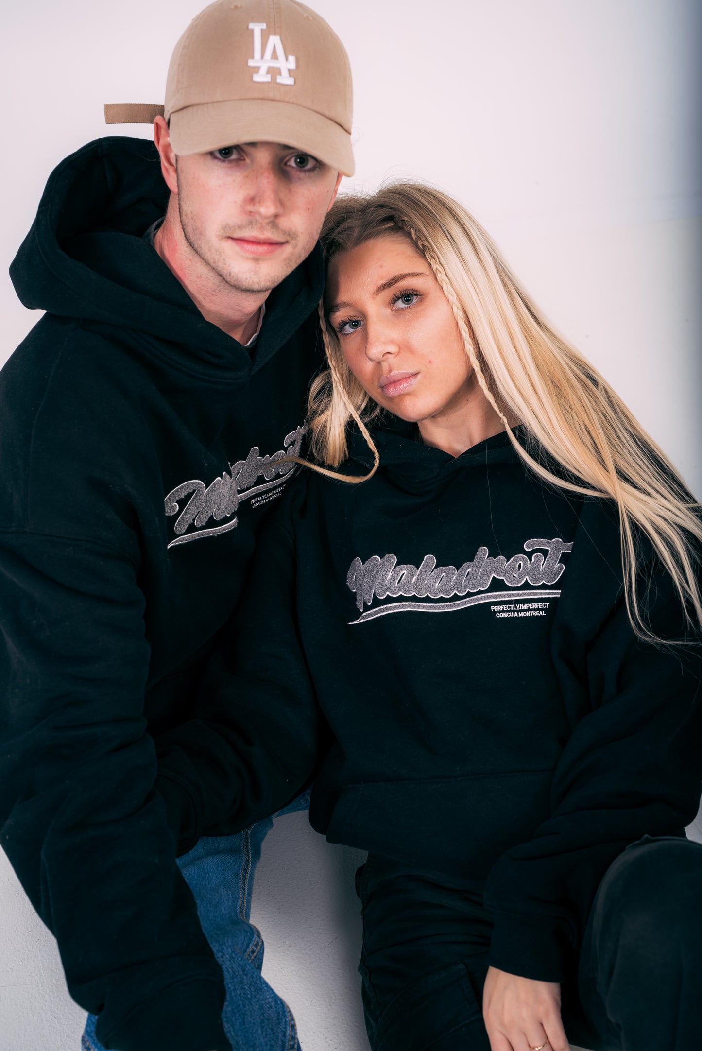 The perfectly imperfect Hoodie - Black