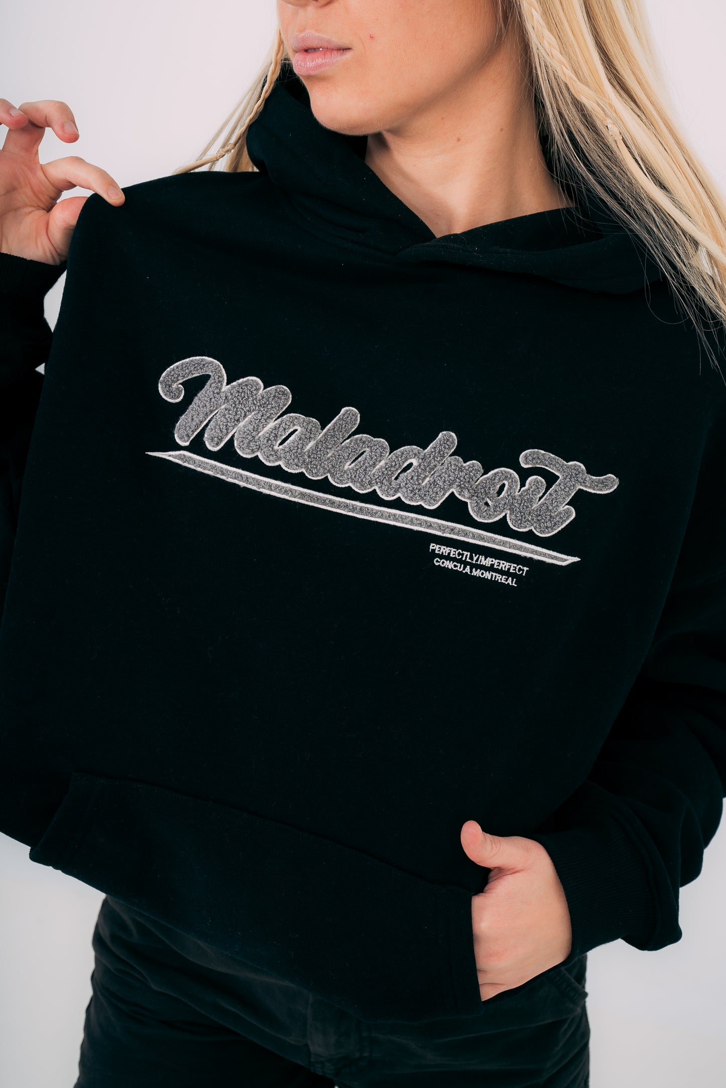 The perfectly imperfect Hoodie - Black