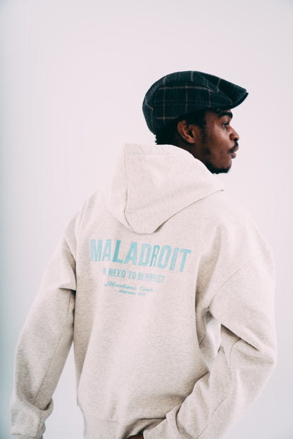 The signature Hoodie - Athletic Grey (100% organic cotton)