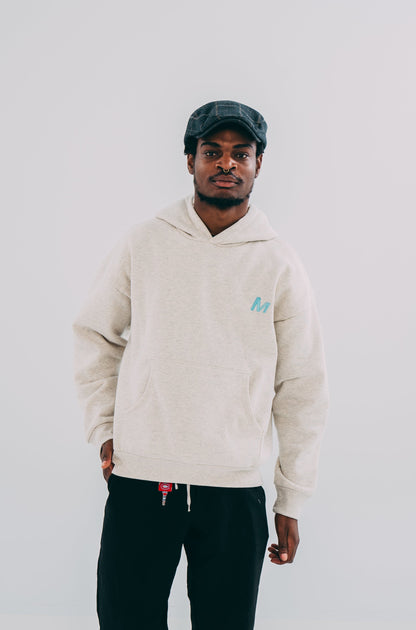 The signature Hoodie - Athletic Grey (100% organic cotton)