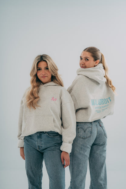 The signature Hoodie - Athletic Grey (100% organic cotton)