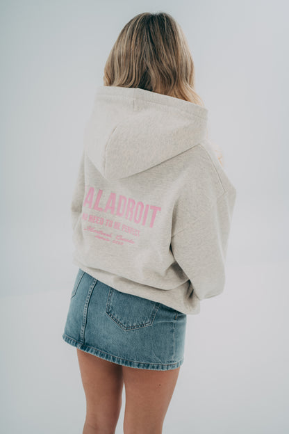The signature Hoodie - Athletic Grey (100% organic cotton)