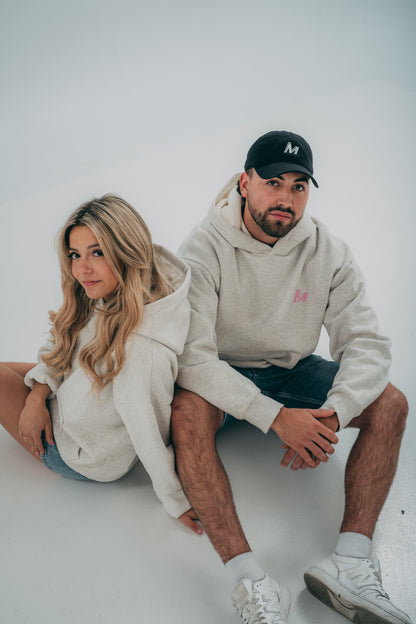 The signature Hoodie - Athletic Grey (100% organic cotton)