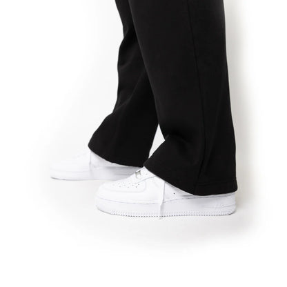 essential Jogger : straight leg - Black