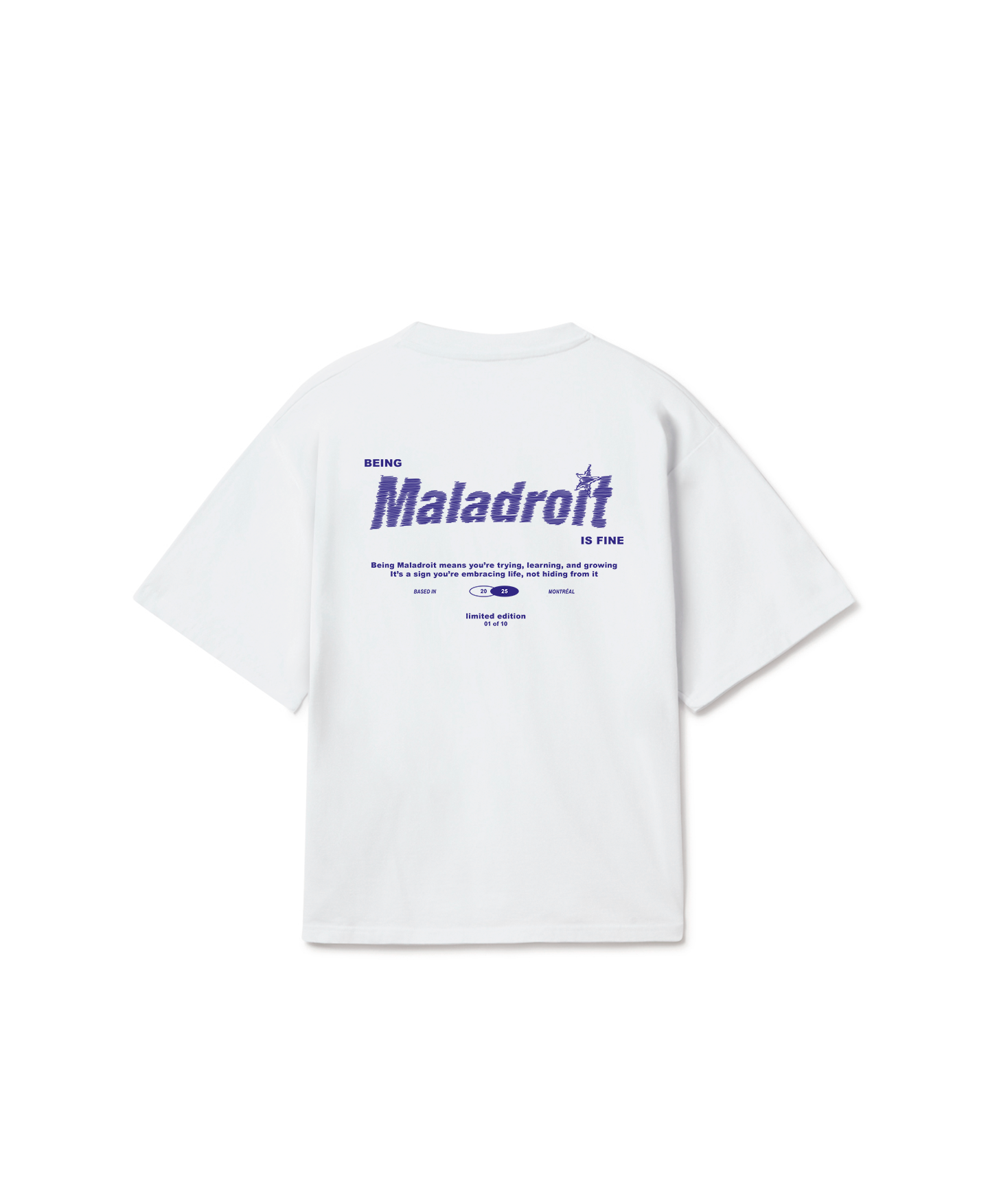 T-shirt: Being Maladroit is Fine - Exclusive